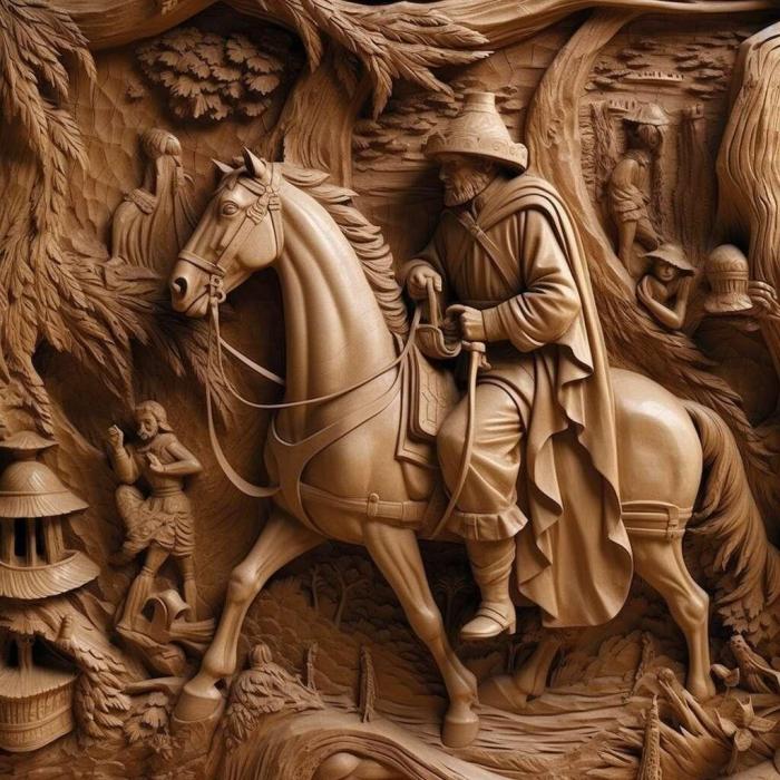 نموذج ثلاثي الأبعاد لآلة CNC 3D Art 